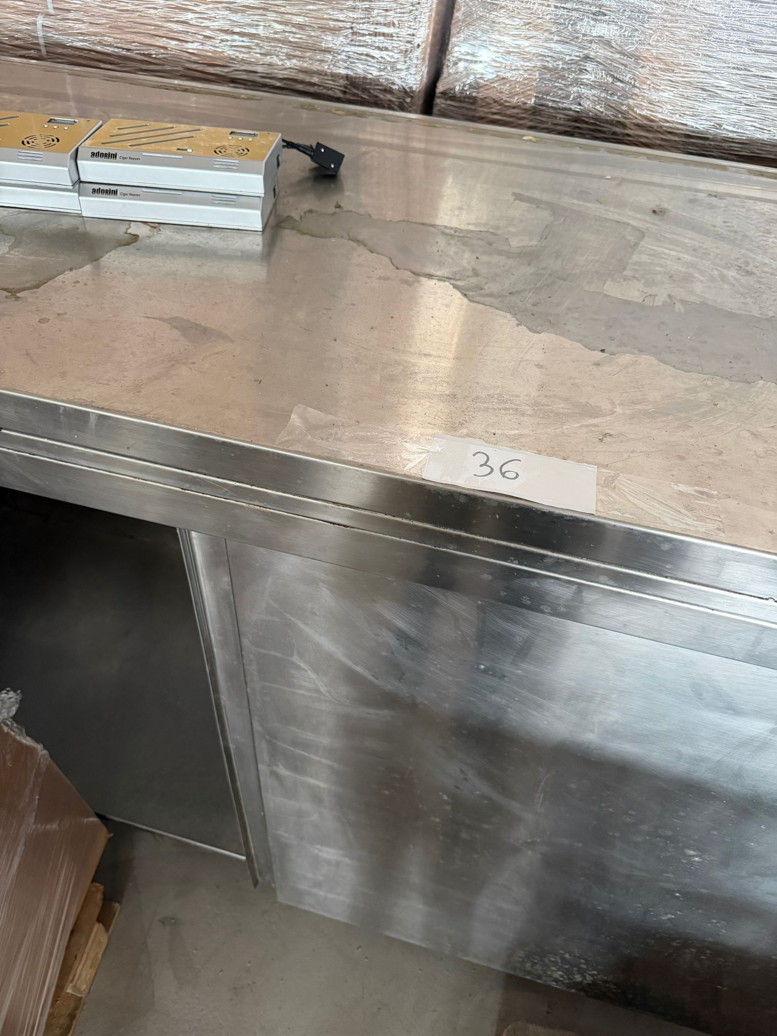 Masa dula cu usi glisante inox MD2023B 200/70/114