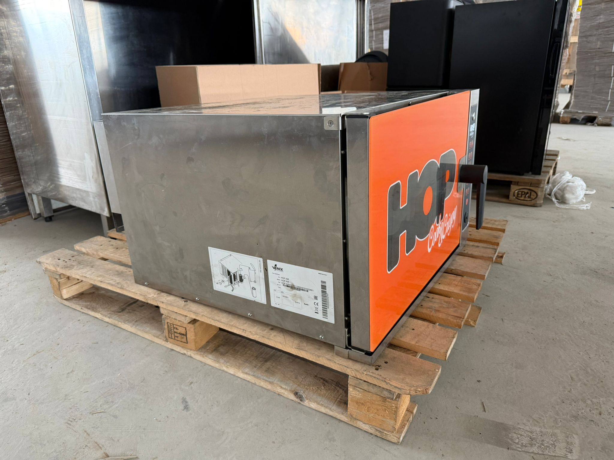 Friteuza profesionala cu aer cald – 700mm HLFV300